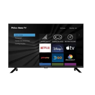 Smart TV 32” Philco, LED, HD, Preto