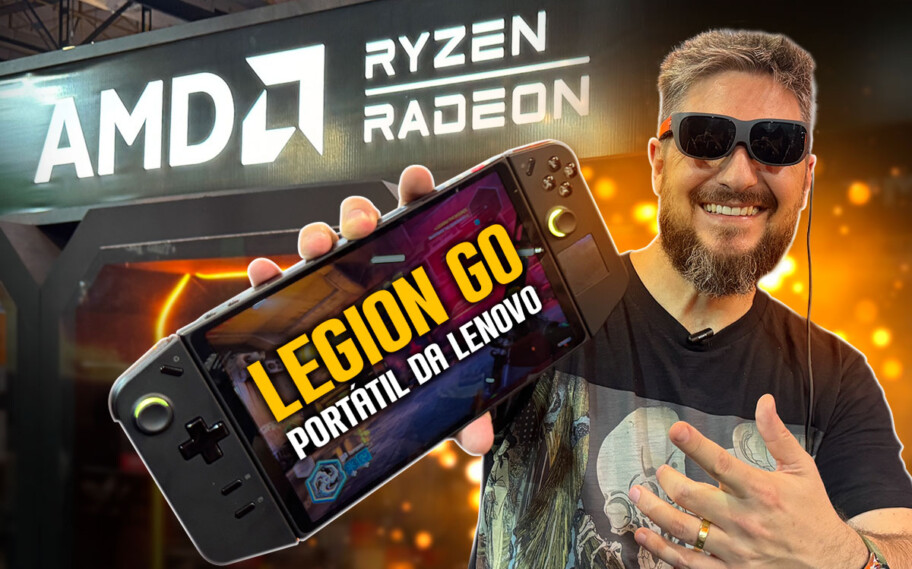 Legion GO, o portátil da Lenovo + óculos AR para entretenimento