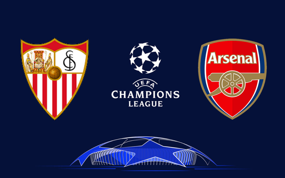 Sevilla x Arsenal pela Champions League 2023-24 onde assistir ao vivo