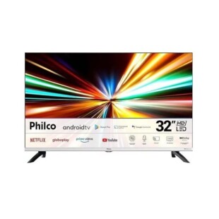 Smart TV Philco 32”, LED, HD, Prata