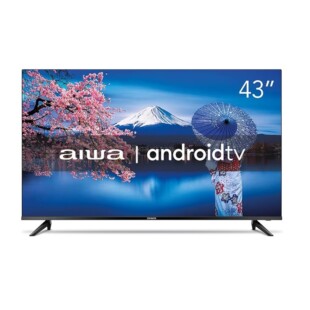 Smart TV Aiwa 43”, Android, FHD, Preto
