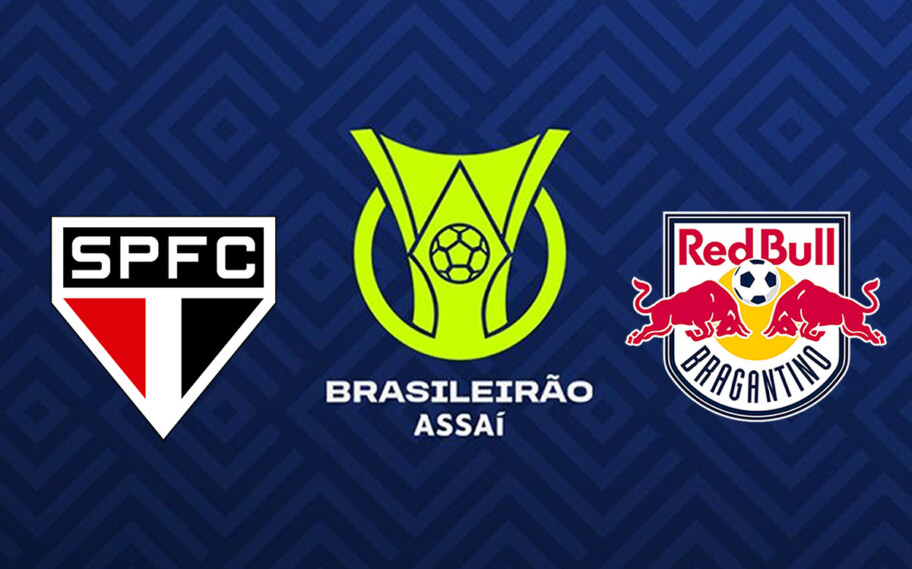 São Paulo x Red Bull Bragantino pelo Brasileirão 2023 onde assistir ao vivo