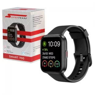 Smartwatch SuperFrame Smart 700, Bluetooth, Preto