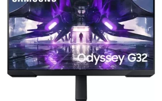Monitor Samsung Odyssey G32, 27", FHD, 165 Hz, Preto