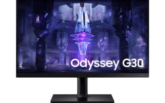 Monitor Samsung Odyssey G30, 24", Preto