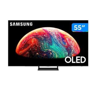 Smart TV Samsung 55" OLED S90C, 4K UHD, Preto