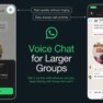 Chat por voz no WhatsApp